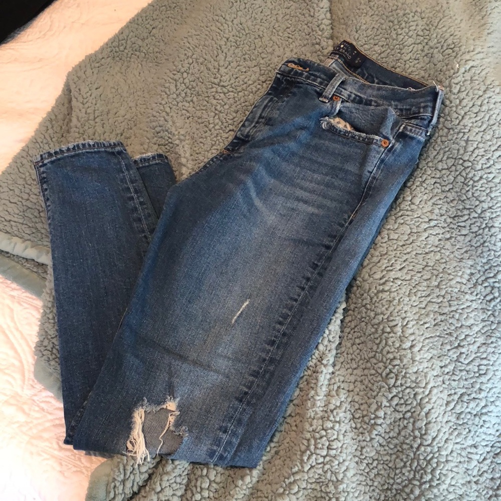 Worn Lucky Brand Jeans
